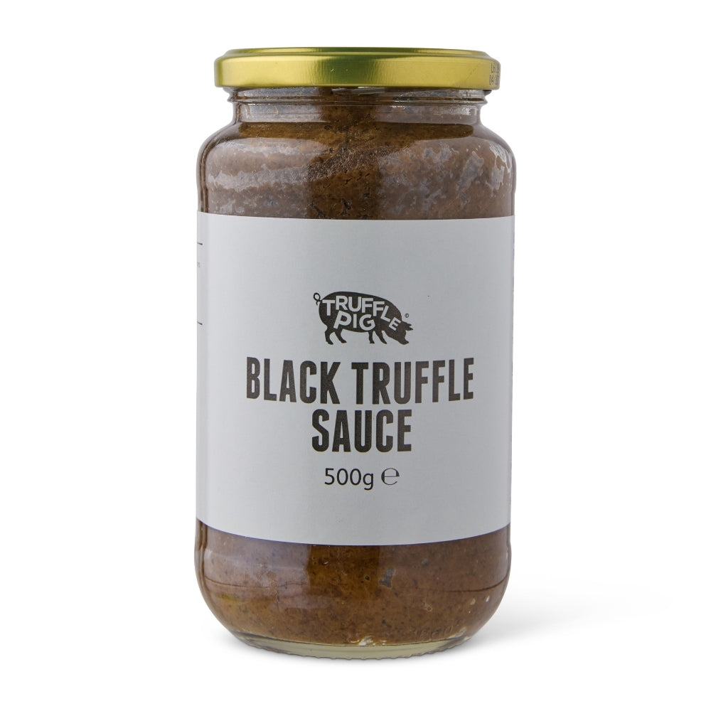 Truffle Pig Black Truffle sauce in 500g glass bottle