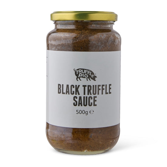 Truffle Pig Black Truffle sauce in 500g glass bottle